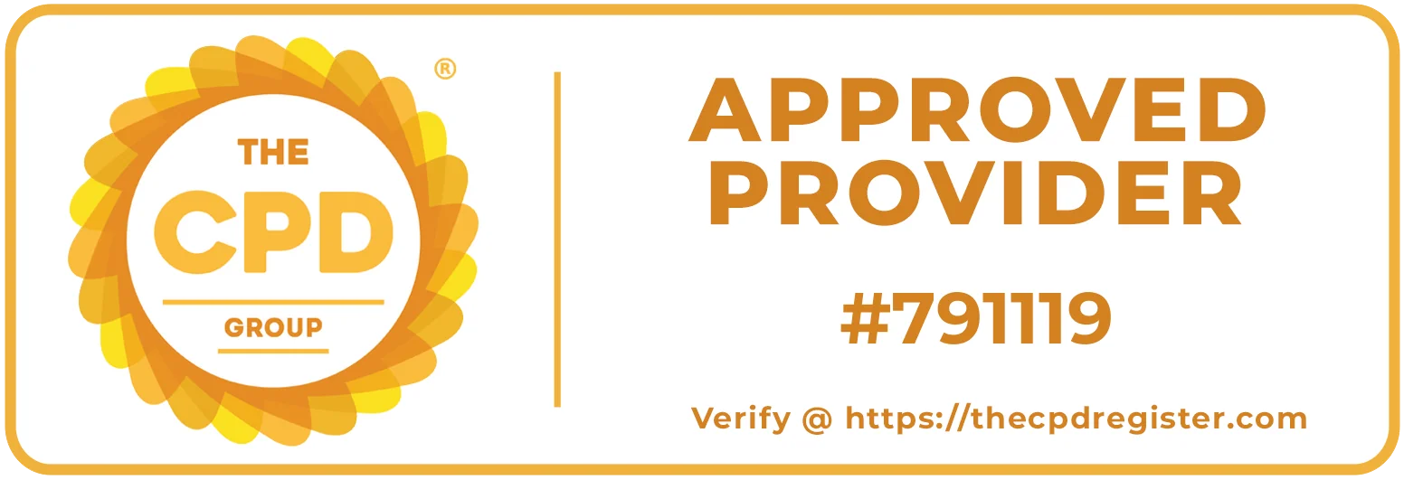 The CPD Group Approved Provider number 791119